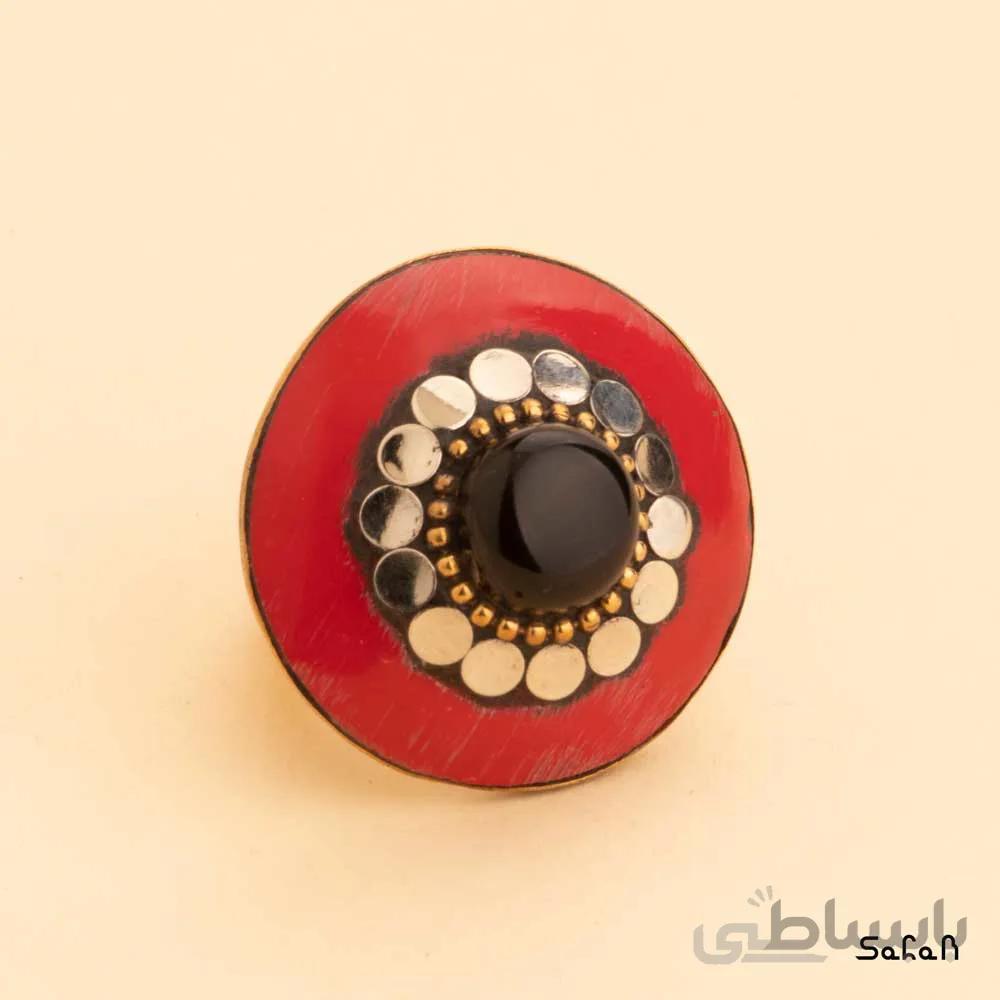 انگشتر هندی مدل نپالی نگین دار