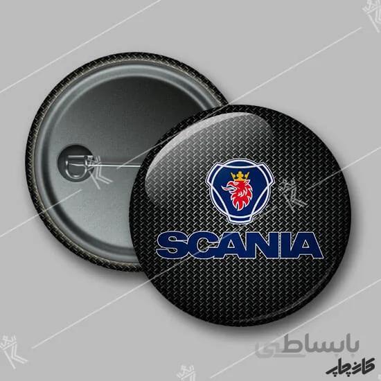 چاپ روی پیکسل لوگو SCANIA