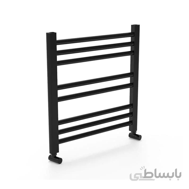 حوله خشک کن فولادی رومینا مشکی