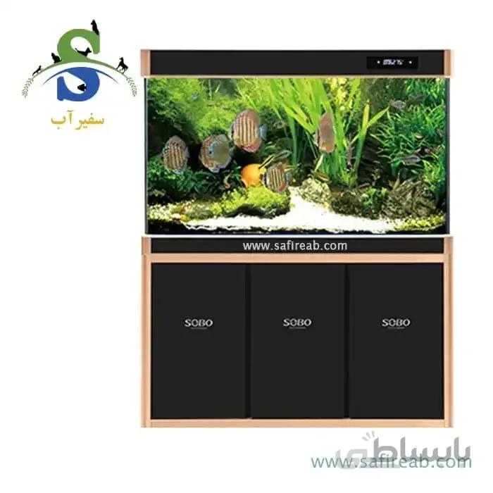 آکواریوم آماده همراه با کمد و چارچوب R-DL سوبو