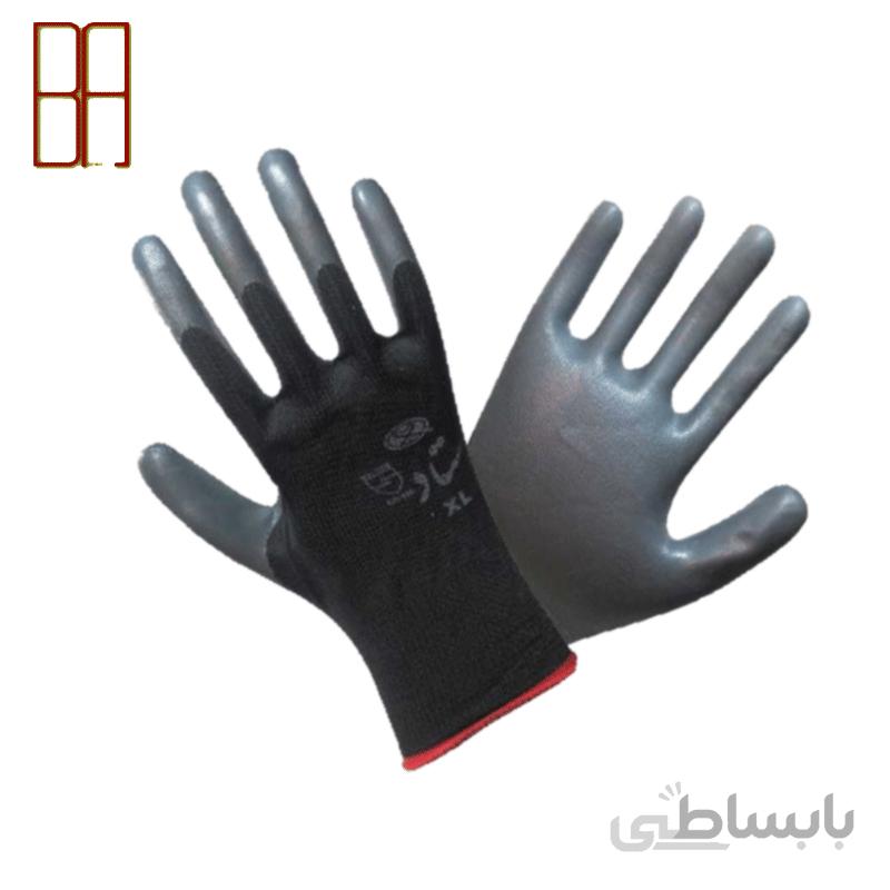 دستکش کف موادضد برش طوسی استاد کار