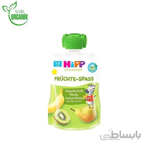 پوره ساندیسی موز گلابی کیوی هیپ Hipp