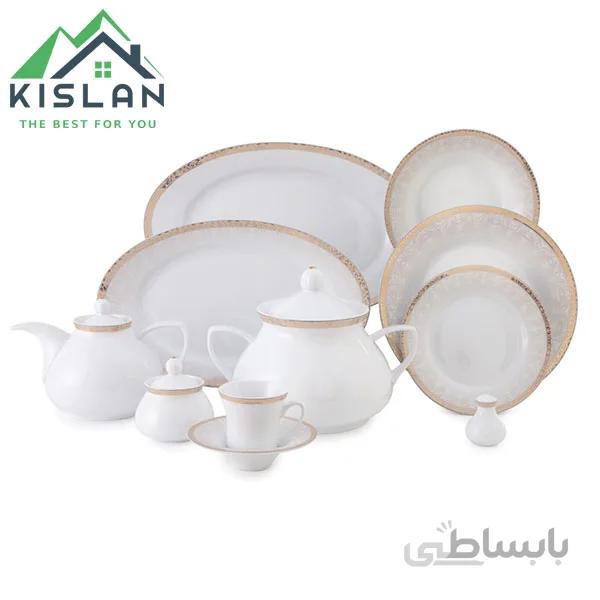 چینی 12 نفره زرین رومینا طلایی