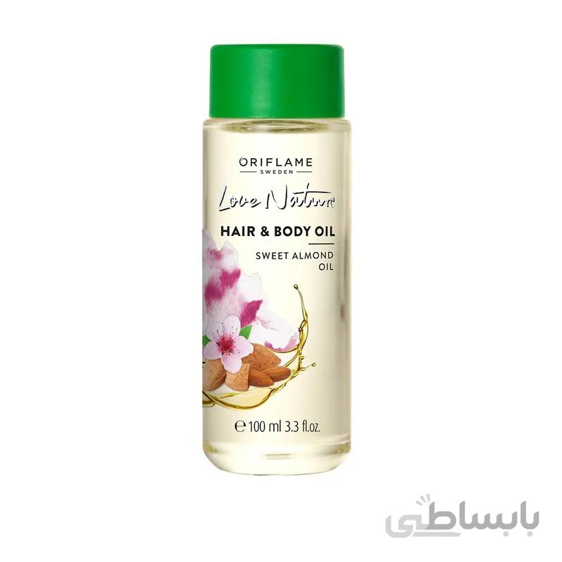 روغن مو و بدن بادام شیرین لاونیچر (38907)
