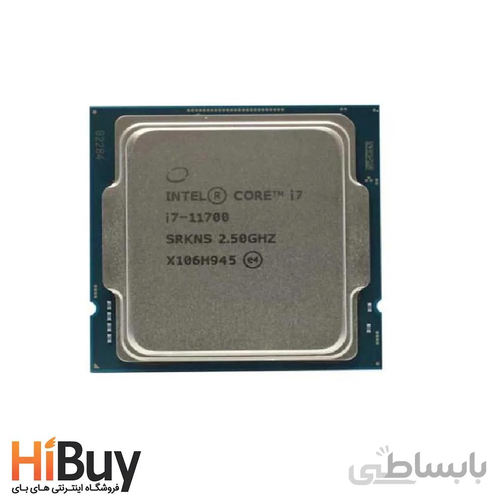 پردازنده بدون باکس اینتل Core i7 11700 Rocket Lake ا Intel Core i7-11700 Rocket Lake LGA1200 11th Gen Tray Processor