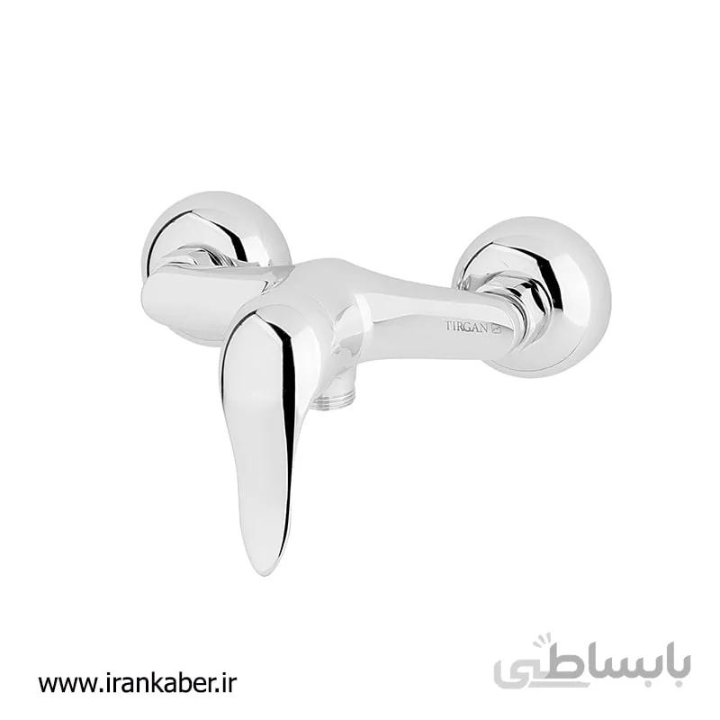 شیر توالت کروم مدل هیراد برند تیرگان