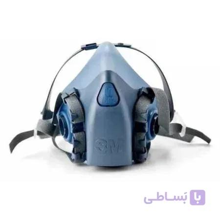 پایه ماسک تنفسی نیم صورت دو فیلتر ۳M-7502