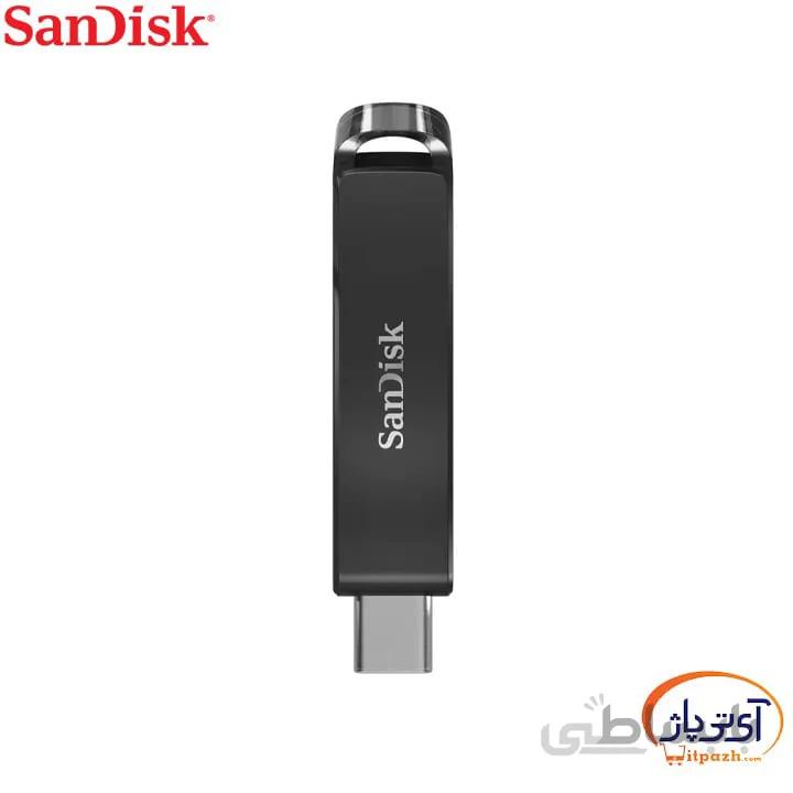 فلش مموری Type C سن دیسک 64 گیگابایت مدل New ULTRA