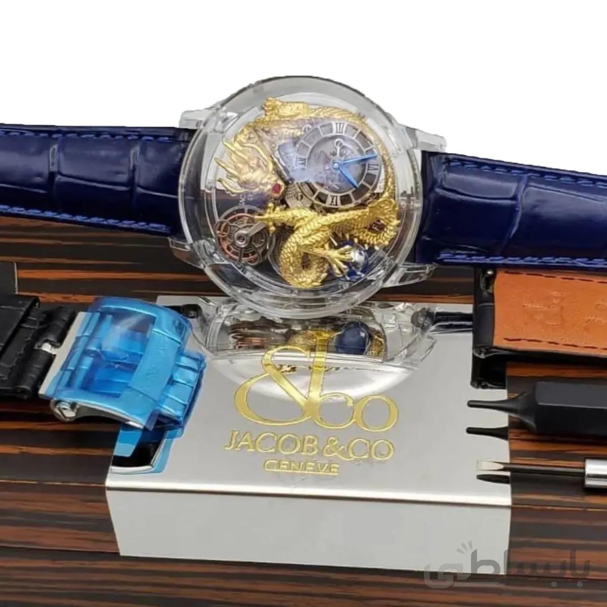 ساعت مچی مردانه جاکوب اژدها مدل Jacob&Co Astronomia Dragon ۳۴۳۶Q