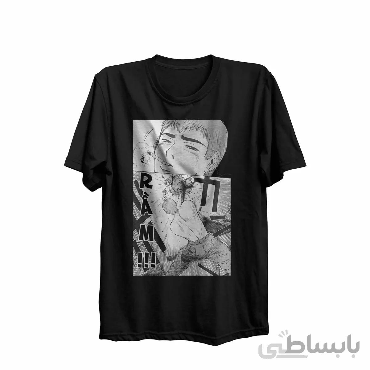 تیشرت یقه گرد مشکی طرح انیمه معلم بزرگ اونیزوکا Great Teacher Onizuka کد KCT10459 کد 285273