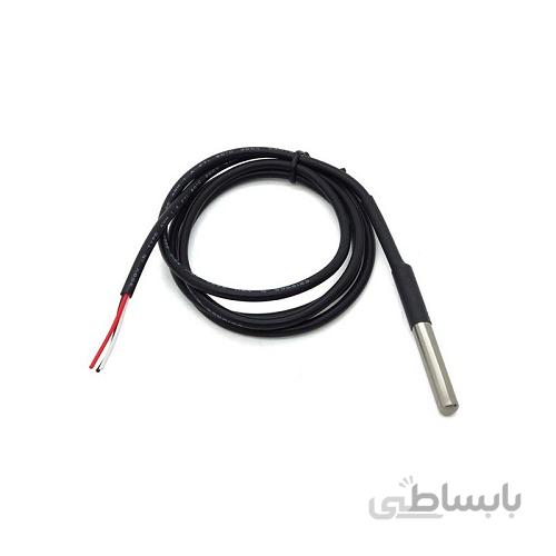 سنسور دمای ضد اب با پوشش استیل ضد زنگ دماسنج DS18b20