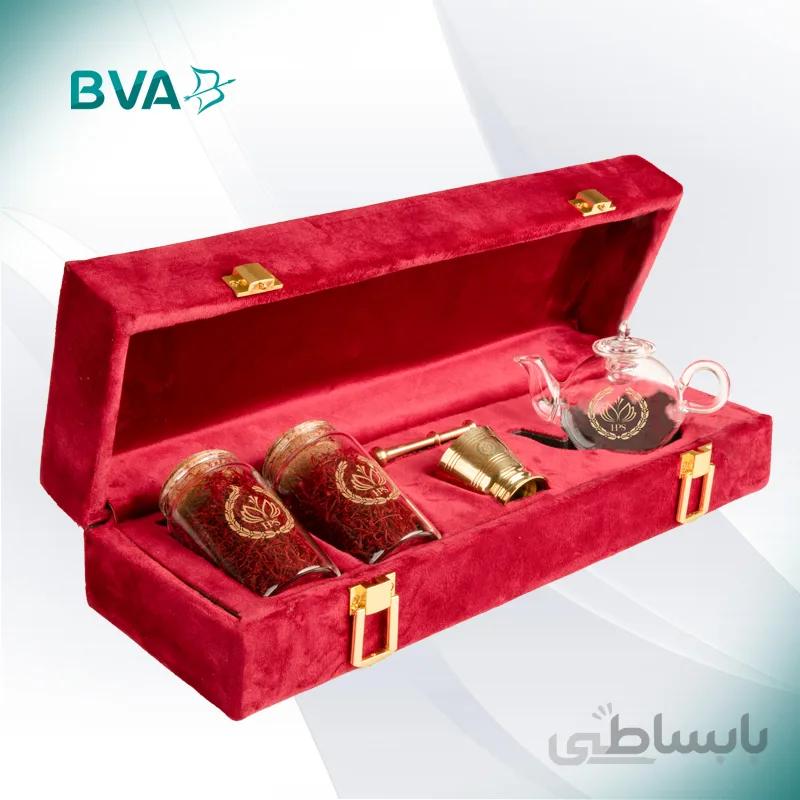 پک کادویی تمام زعفران یاقوت سرخ