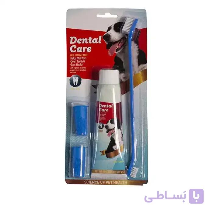مسواک و خمیر دندان سگ Dental Care