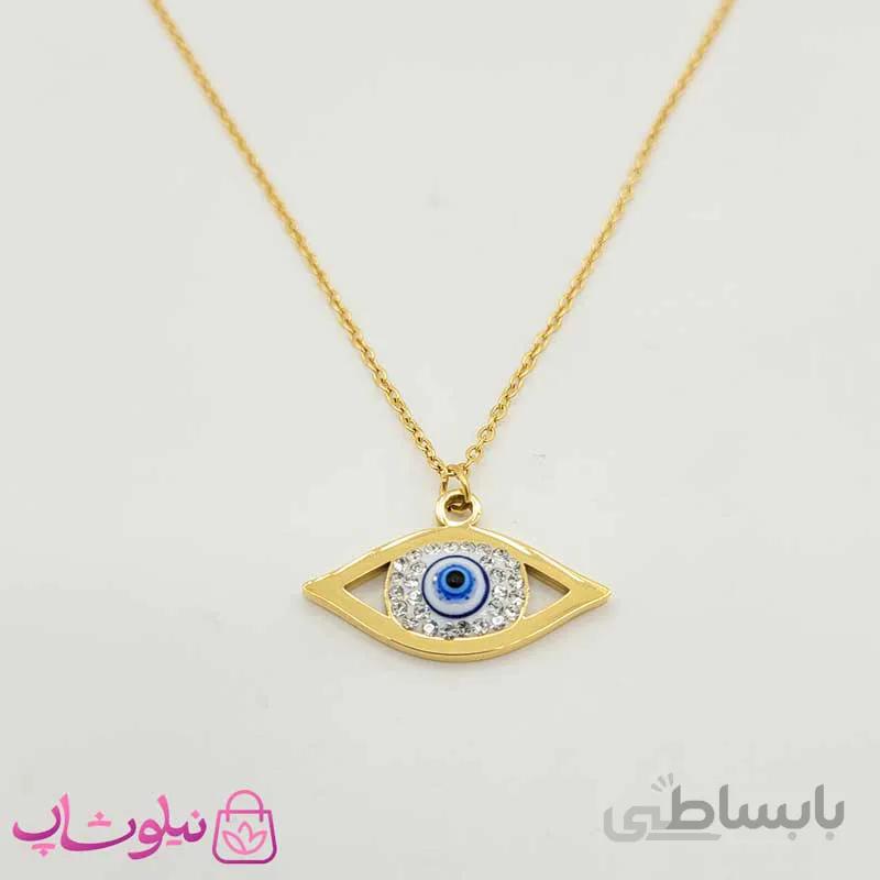 گردنبند دخترانه مدل چشم
