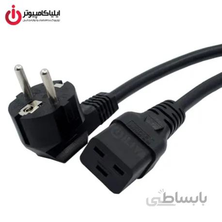 کابل برق سرور برند بافو قطر 3C*1.5mm مدل EU-C19 به طول 2 متر