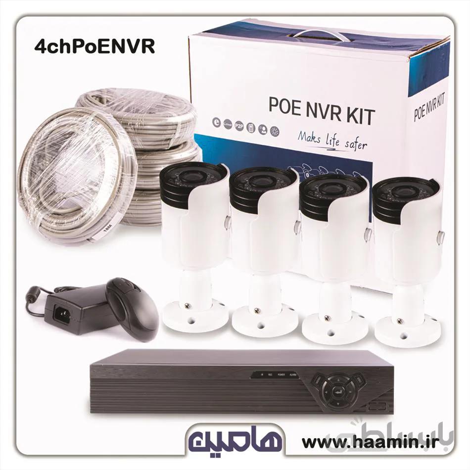پکیج 4 کانال تحت شبکه NVR