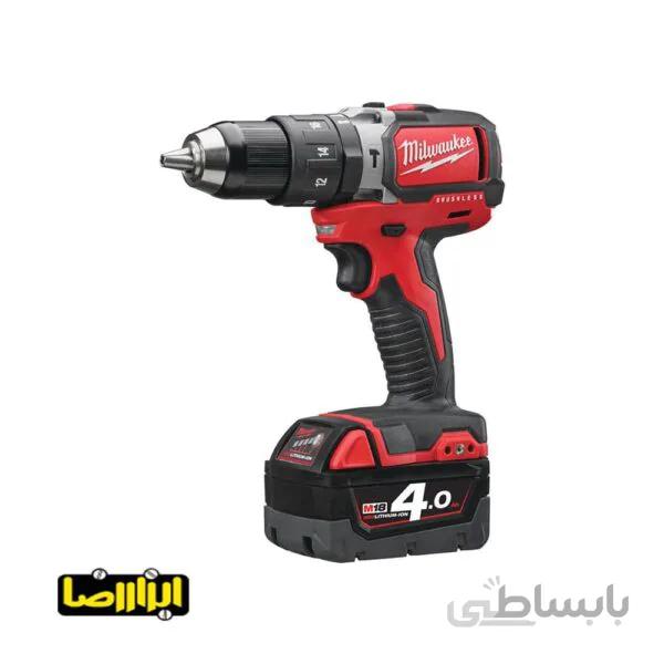 دریل پیچ گوشتی چکشی شارژی میلواکی مدل M18BLPD-402C