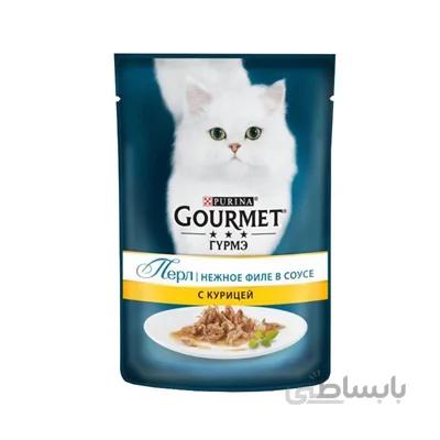 پوچ Gourmet تهيه شده از مرغ مخصوص گربه - 85 گرم