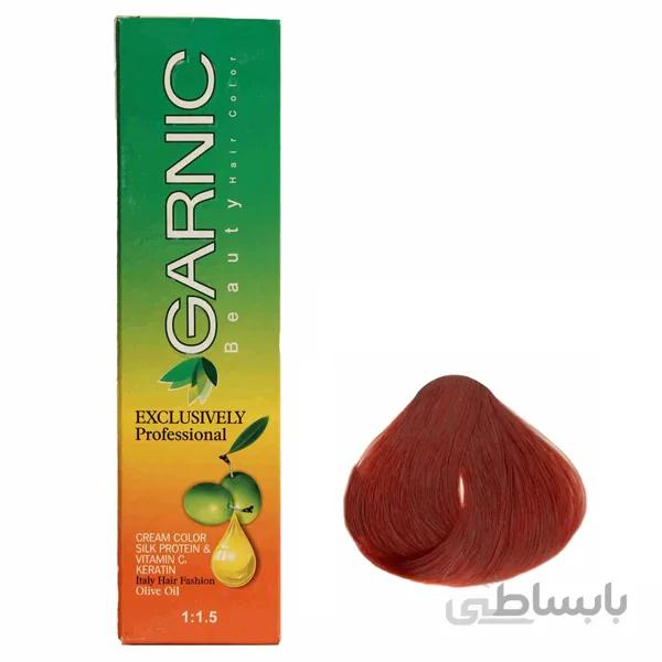 کیت رنگ موی سری قرمز - قرمز آتشی روشن شماره 7.66 گارنیک GARNIC
