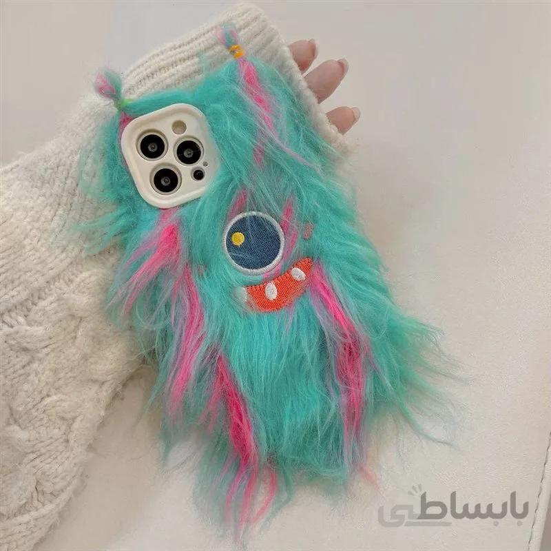 قاب آیفون مدل هیولا سبز خزه ای