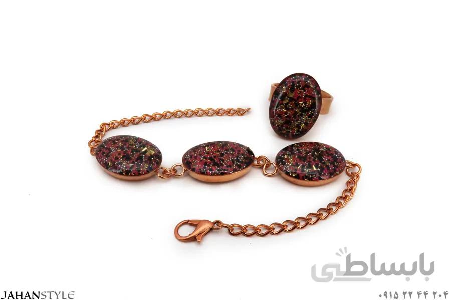نیم ست مسی زنانه و دخترانه کد 587921