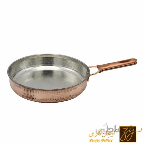 تابه مسی تک دسته متوسط
