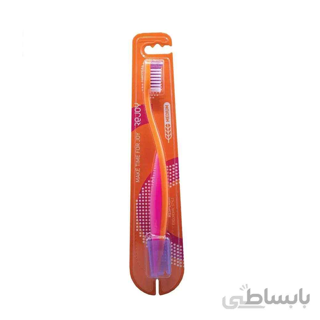 مسواک ری اسپلش نرم ریجوی ا Tooth brush Re Splash soft & rounded bristles REJOY