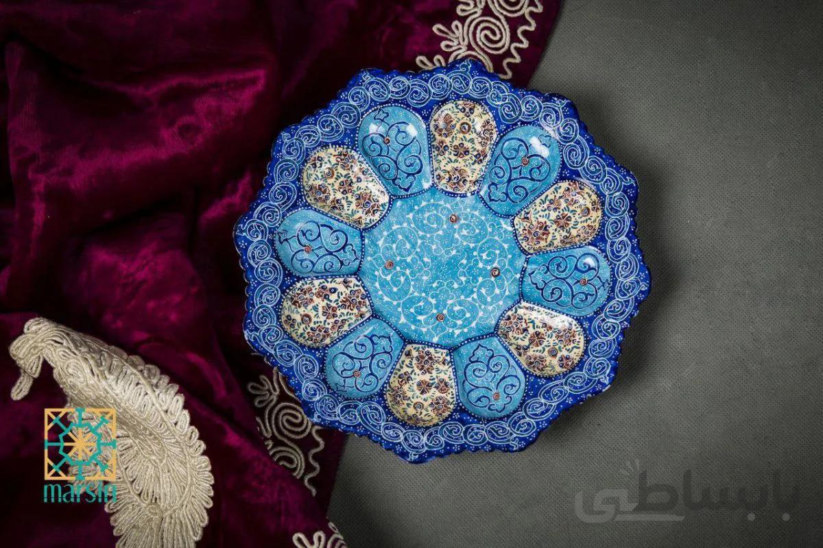 بشقاب میناکاری کد 32