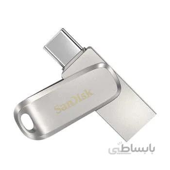 فلش مموری سن دیسک مدل Ultra Dual Drive Luxe ظرفیت 256 گیگابایت