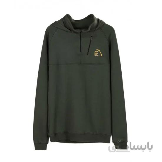 هودی مدل W.U.T.S - Half Zip Hyrcanian / Jade
