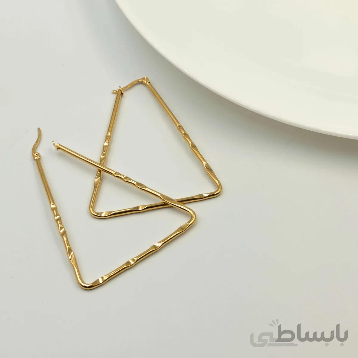 گوشواره استیل دلتا E1
