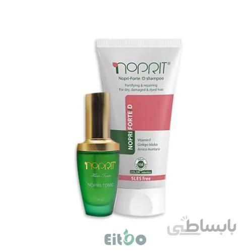 پکیج ضد ریزش و موی خشک نوپریت