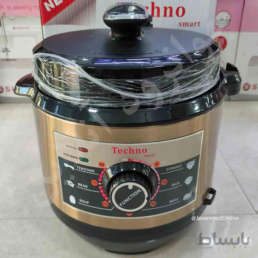 زودپز برقی تکنو 6 لیتر مدل Techno Te-620 ا Pressure Cooker Te-620