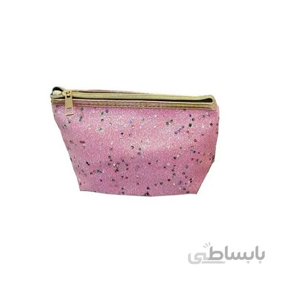 کیف آرایشی دالاس مدل شنی نگین دار