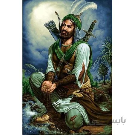 نخ و نقشه تابلو فرش طرح مذهبی کد 130