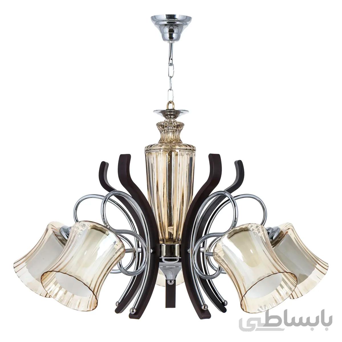 لوستر پنج شعله سری A801/5/e