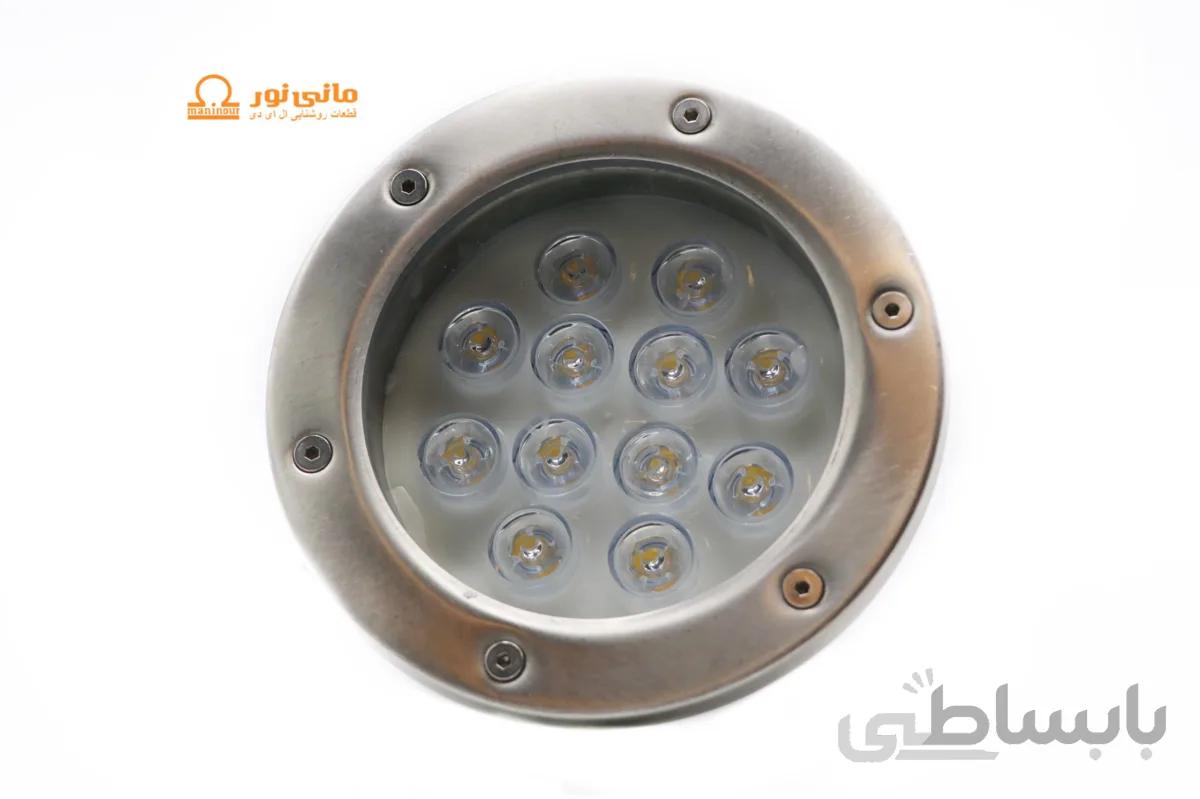 چراغ استخری روکار 12 وات قطر 14 سانتی