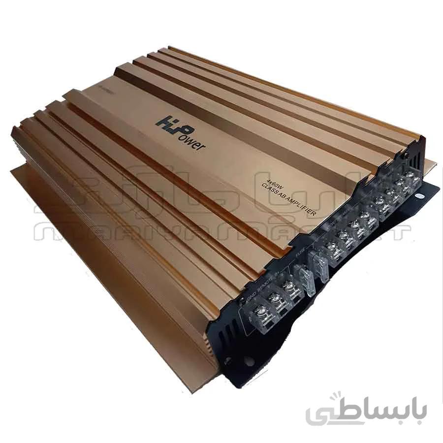 آمپلی فایر 4 کانال های پاور مدل amplifier HP-4APBB601