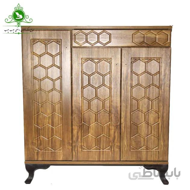 جاکفشی مدل سه درب شش گوش