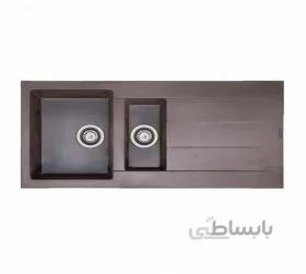 سینک کن مدل گرانیتی دو لگنه ATHLOS 1/2B