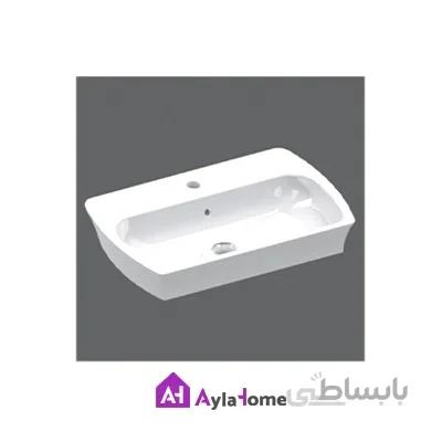 روشویی روکابینتی چینی کرد مدل آوینا 60 درجه یک