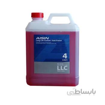 ضدیخ آیسین مدل Aisin LLC Red قرمز رنگ ا AISIN LONG LIFE COOLANT / ANTI-FREEZE RED 4lit