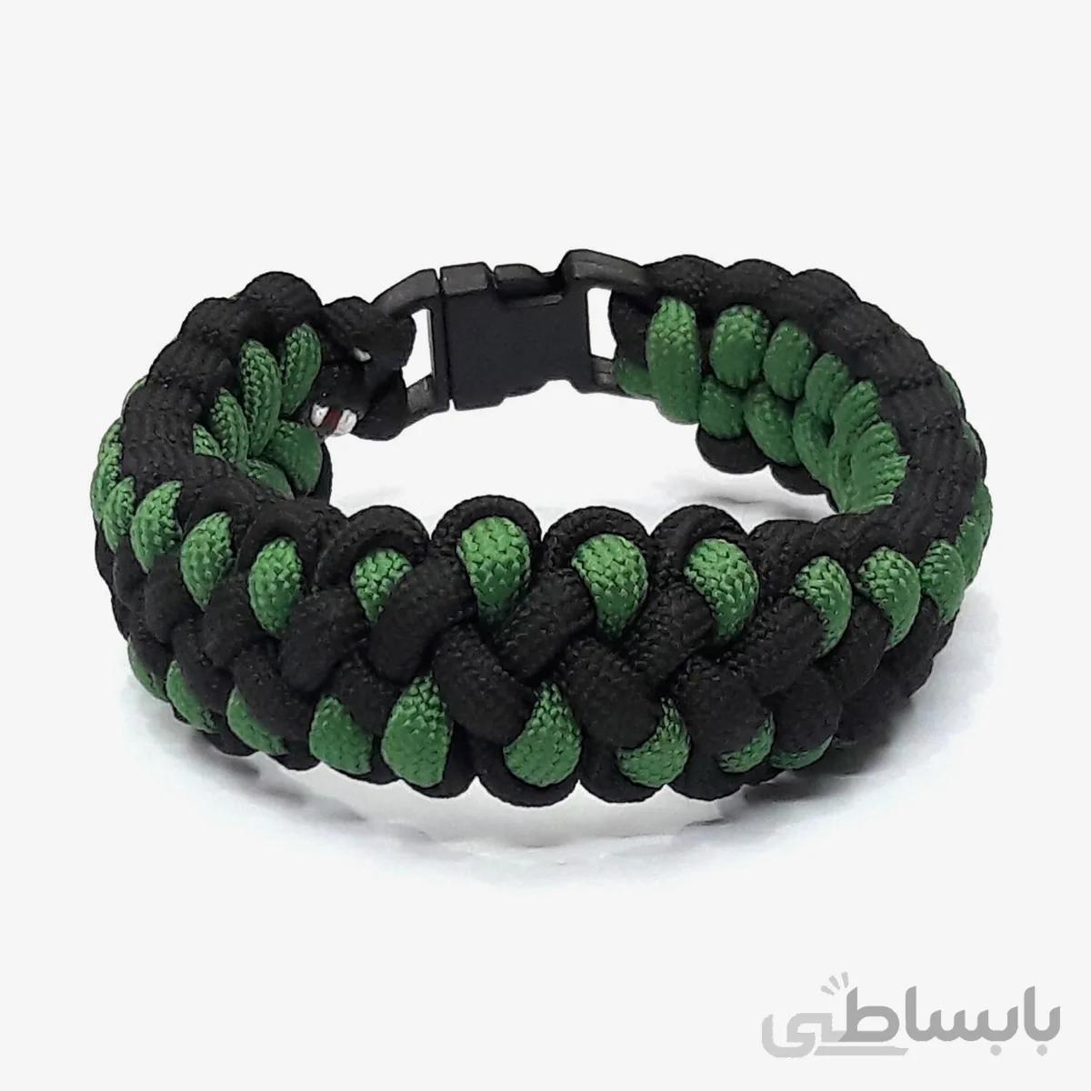 دستبند دست بافت پاراکورد منال manal hand craft paracord bracelet [ahwazonline.com] [nilstore] code 1958