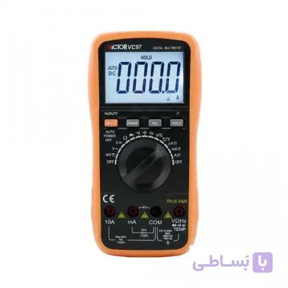 مولتی متر دیجیتال ویکتور مدل VC97 به همراه پراب 20 آمپر اضافی