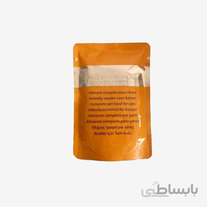 غذای پوچ گربه اکو دیانا مدل مرغ وزن 100 گرم