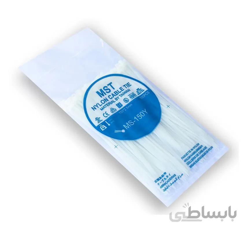 بست کمربندی MST 2.5*100mm پک ۱۰۰ عددی ا MST Belt festener 2.5*100mm pack of 100