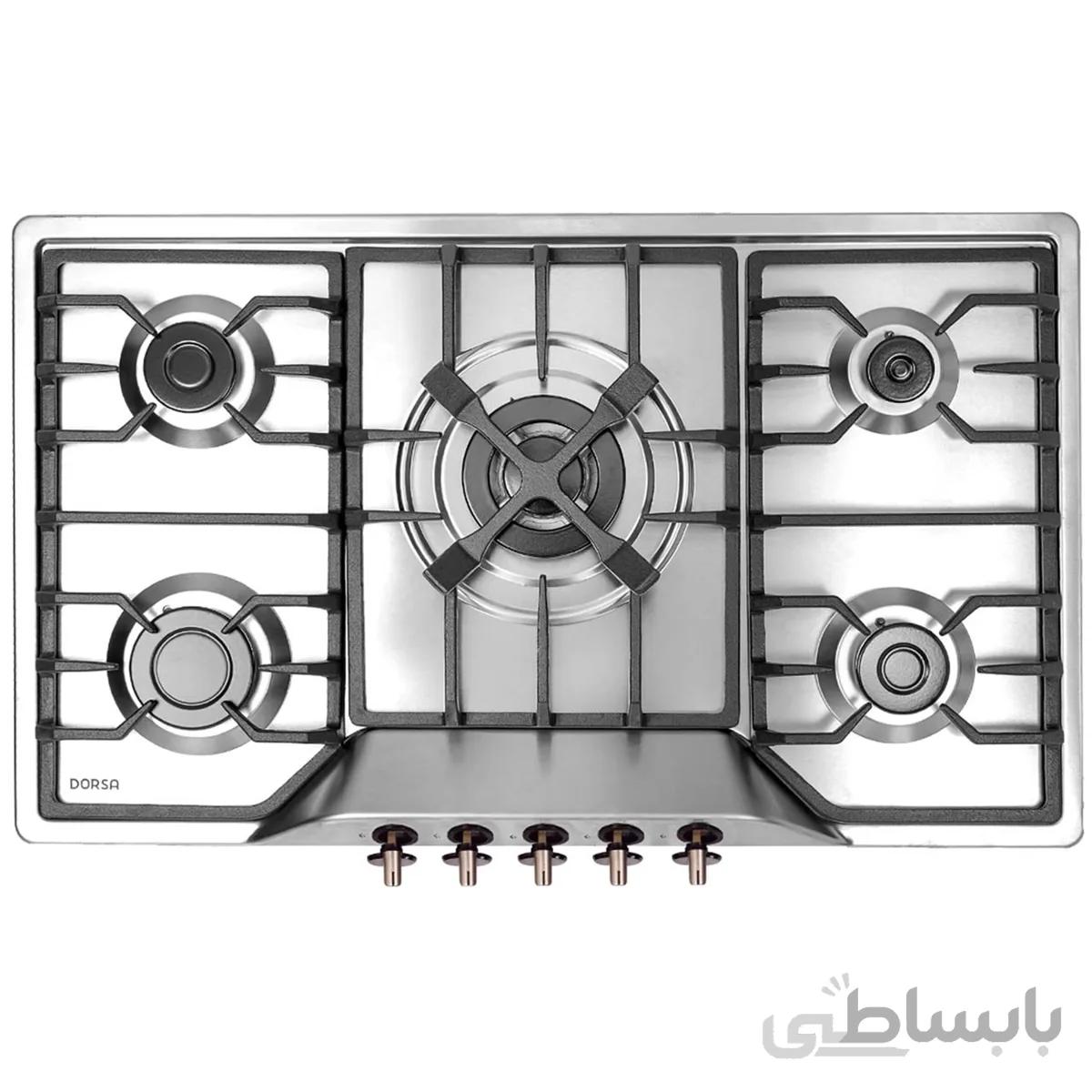 اجاق گاز صفحه ای درسا مدل Anil5 ا Dorsa Anil5 Gas Hob