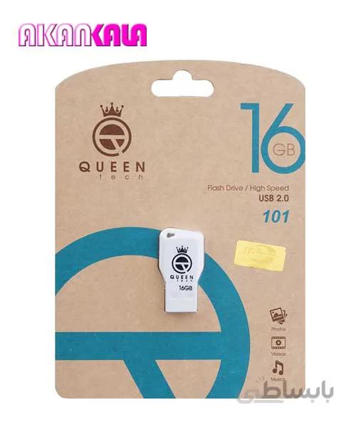 فلش مموری QUEEN TECK مدل 101 ظرفیت 16 گیگابایت