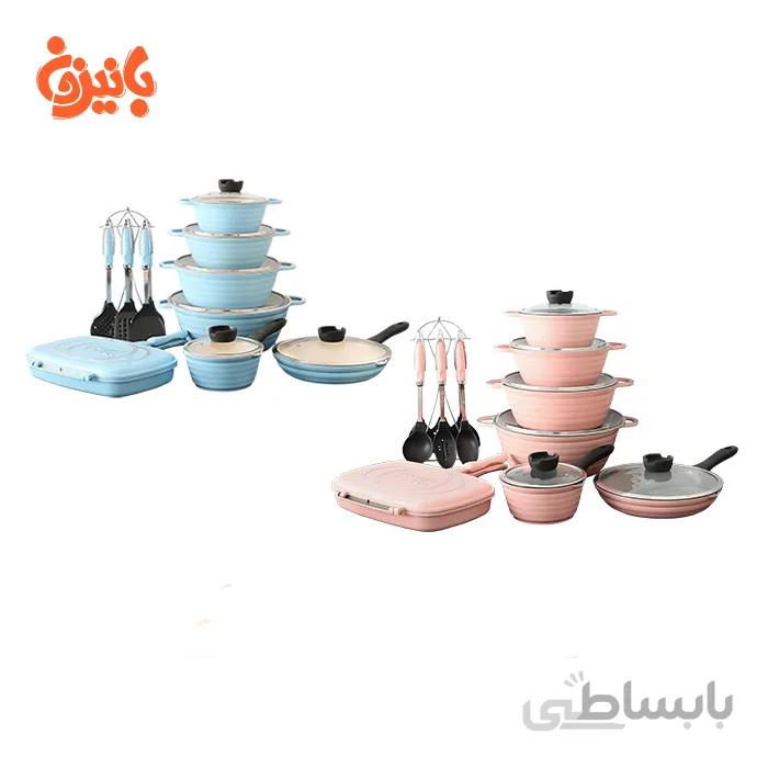 سرویس قابلمه سرامیکی NS-6044 ا Ceramic pot service NS-6044