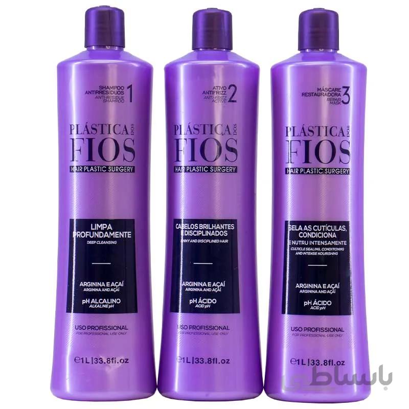 کراتین فیوس پلاستیکا کادیوو Plastika Fios ا cadiveu plastika flos hair keratin